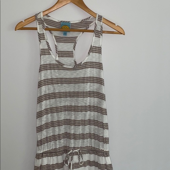 C&C California Striped Racerback Maxi Dress - Picture 4 of 6